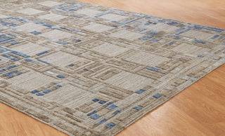 Ancient Boundaries Tunis TUN-08 Natural / Indigo Area Rug Angle Image