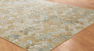 Ancient Boundaries Tunis TUN-10 Gold Area Rug Angle Image