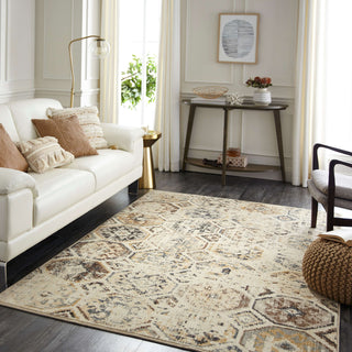 Karastan Elements Tunis Beige Area Rug Main Image