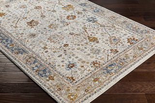 Surya Tuscany TUS-2330 Area Rug Corner On Wood