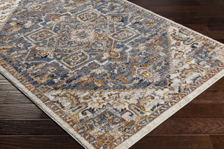 Surya Tuscany TUS-2334 Area Rug Corner On Wood