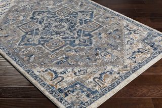 Surya Tuscany TUS-2335 Area Rug Corner On Wood