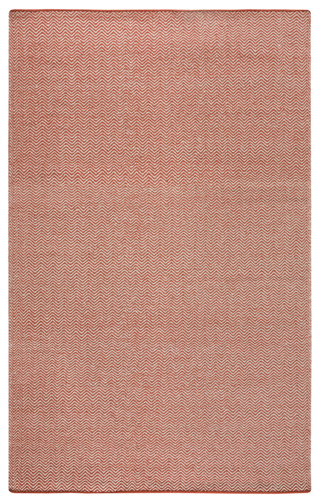 Rizzy Twist TW2918 Orange Area Rug main image