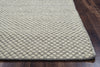 Rizzy Twist TW3101 Tan Area Rug Edge Shot