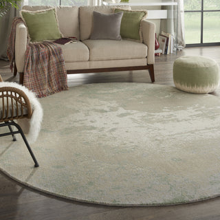 Nourison Twilight TWI06 Ivory Green Area Rug