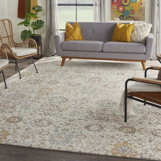 Nourison Twilight TWI13 Ivory/Multi Area Rug