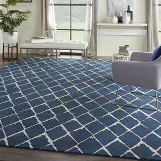 Nourison Twilight TWI15 Navy Area Rug