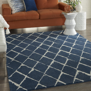 Nourison Twilight TWI15 Navy Area Rug