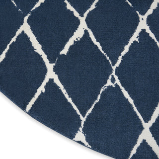 Nourison Twilight TWI15 Navy Area Rug