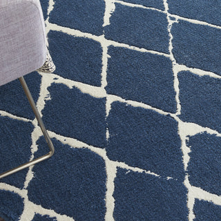 Nourison Twilight TWI15 Navy Area Rug