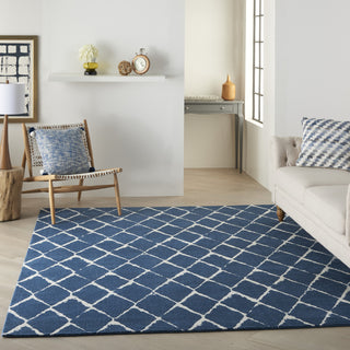 Nourison Twilight TWI15 Navy Area Rug