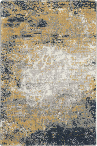 Nourison Twilight TWI22 Navy Gold Area Rug