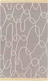 Surya Textila TXT-3002 Gray Area Rug by Lotta Jansdotter 5' x 8'