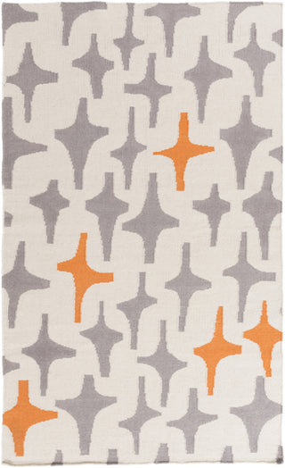 Surya Textila TXT-3004 Burnt Orange Area Rug by Lotta Jansdotter 5' x 8'