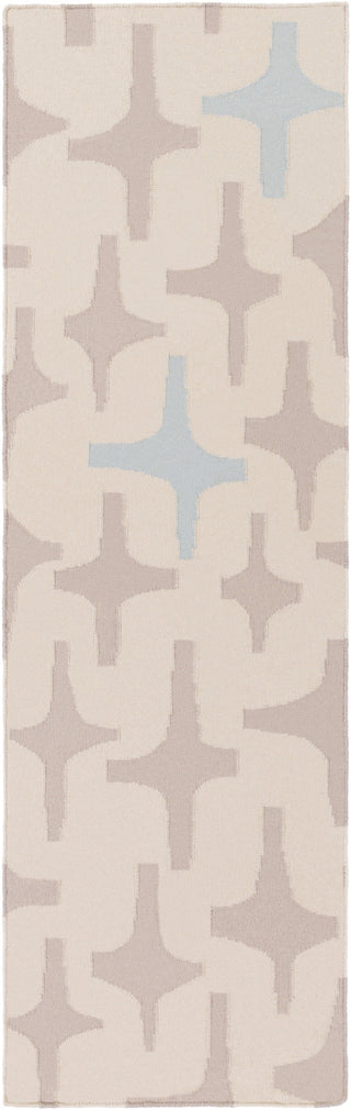 Surya Textila TXT-3005 Sky Blue Area Rug by Lotta Jansdotter 2'6'' x 8' Runner