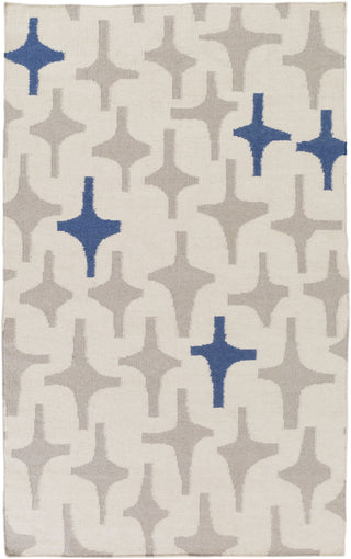 Surya Textila TXT-3006 Cobalt Area Rug by Lotta Jansdotter 5' x 8'