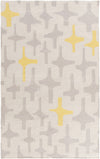 Surya Textila TXT-3007 Sunflower Area Rug by Lotta Jansdotter 5' x 8'
