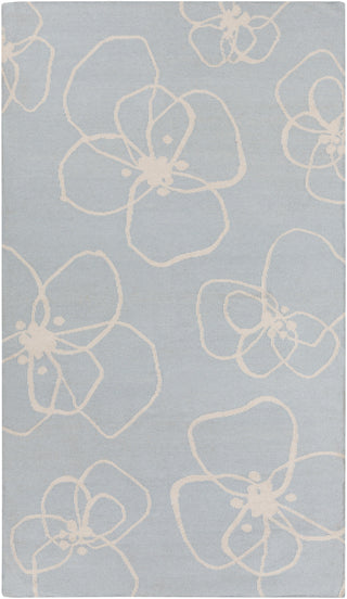 Surya Textila TXT-3008 Sky Blue Area Rug by Lotta Jansdotter 5' x 8'