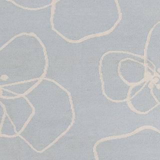 Surya Textila TXT-3008 Sky Blue Hand Woven Area Rug by Lotta Jansdotter Sample Swatch