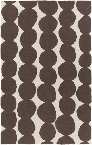 Surya Textila TXT-3012 Black Area Rug by Lotta Jansdotter 5' x 8'