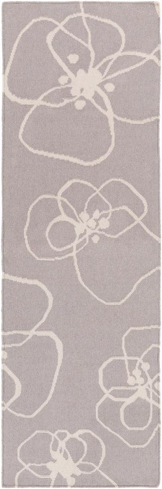 Surya Textila TXT-3014 Light Gray Area Rug by Lotta Jansdotter 2'6'' x 8' Runner