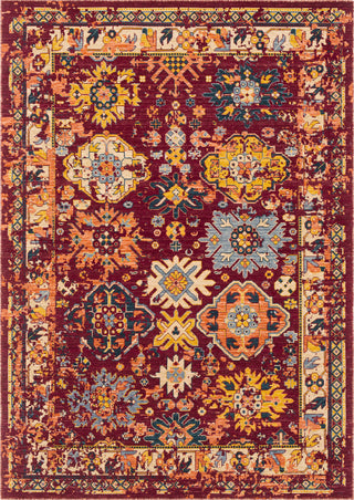 Surya Trailblazer TZR-1000 Medium Gray Wheat Bright Orange Denim Saffron Area Rug main image