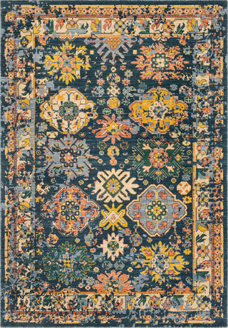 Surya Trailblazer TZR-1003 Dark Green Wheat Medium Gray Saffron Bright Orange Area Rug main image