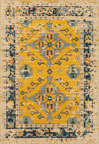 Surya Trailblazer TZR-1004 Wheat Medium Gray Dark Green Denim Bright Orange Area Rug main image