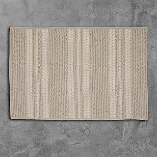 Colonial Mills Sunbrella Southport Stripe UH29 Ash Area Rug main image