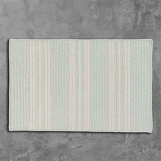 Colonial Mills Sunbrella Southport Stripe UH69 Sea Area Rug main image