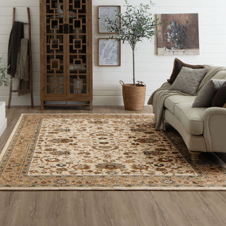 Karastan Euphoria Ulster Cream Area Rug Corner Image