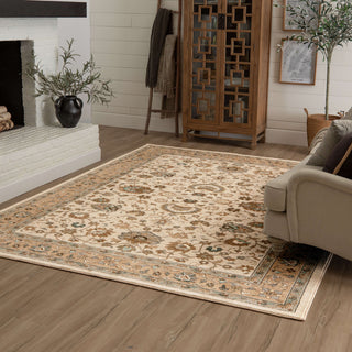 Karastan Euphoria Ulster Cream Area Rug Corner Image