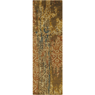 Surya Uncharted UND-2000 Gold Area Rug 2'6'' x 8' Runner