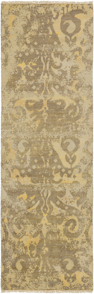 Surya Uncharted UND-2001 Olive Area Rug 2'6'' x 8' Runner