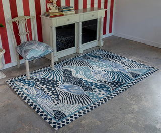 Momeni Under A Loggia UND-1 Blue Area Rug by MADCAP Main Image