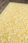 Momeni Under A Loggia UND-2 Yellow Area Rug by MADCAP Corner Image Feature