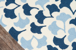 Momeni Under A Loggia UND-3 Blue Area Rug by MADCAP Close up