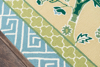 Momeni Under A Loggia UND-5 Yellow Area Rug by MADCAP Close up