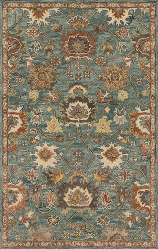 Loloi Underwood UN-01 Blue / Rust Area Rug main image