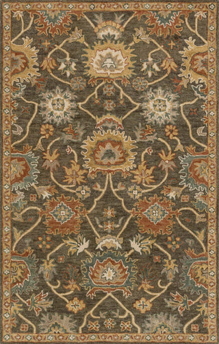 Loloi Underwood UN-01 Charcoal / Gold Area Rug main image