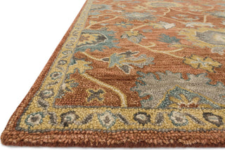 Loloi Underwood UN-01 Rust / Gold Area Rug 