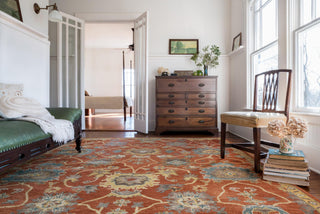 Loloi Underwood UN-01 Rust / Gold Area Rug 