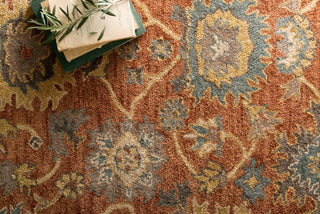 Loloi Underwood UN-01 Rust / Gold Area Rug 