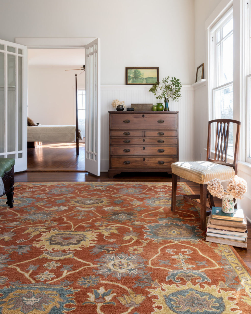 Loloi Underwood UN01 Rust / Gold Area Rug Incredible Rugs and Decor