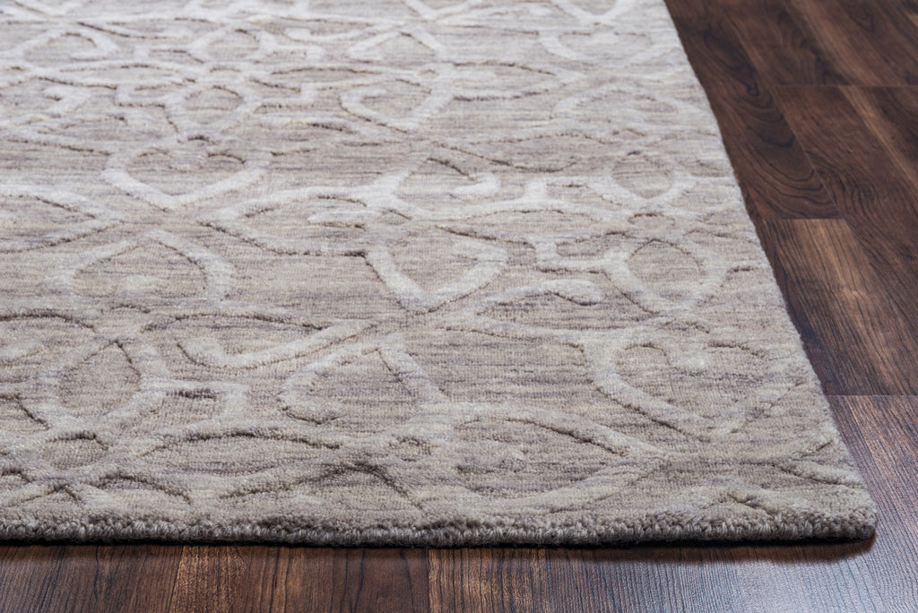 Rizzy Uptown UP2884 Area Rug Edge Shot Feature