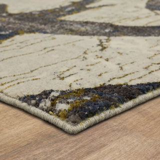 Karastan Omni Upala Periwinkle Area Rug Corner 