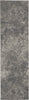 Nourison MA90 Uptown UPT02 Grey Area Rug by Michael Amini 2'2'' X 7'6'' Runner