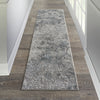 Nourison MA90 Uptown UPT02 Grey Area Rug by Michael Amini Room Scene 2