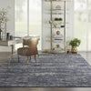 Nourison MA90 Uptown UPT03 Charcoal Grey Area Rug by Michael Amini Room Scene Featured