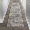 Nourison MA90 Uptown UPT03 Ivory/Grey Area Rug by Michael Amini Room Scene 2